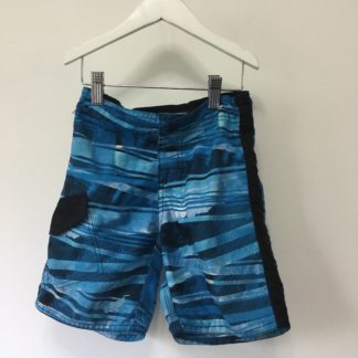 Pumpkin patch blue/black board shorts