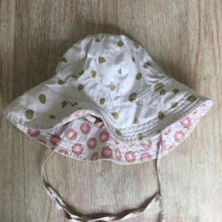 Acorn reversible summer hat spots/donuts