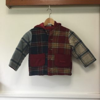 United colors of benetton multi coloured winter coat size 2-3