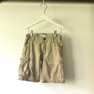 Purekids organic cotton khaki shorts