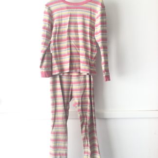 Long sleeve pyjamas multicoloured stripe