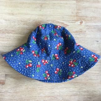 Strawberry print sun hat