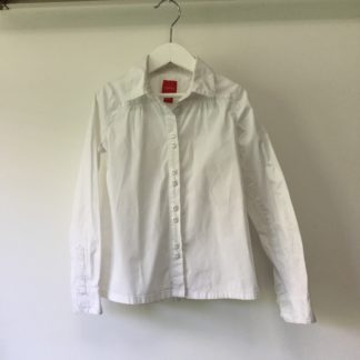 Esprit white long sleeve blouse/shirt