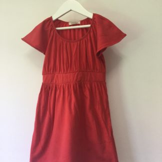 Country road, cotton dress with pockets, size 4