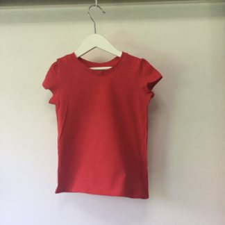 Girl’s target, red t-shirt, size 4